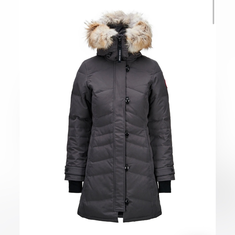 Canada Goose Lorette Parka Fusion Fit Heritage graphite Grey